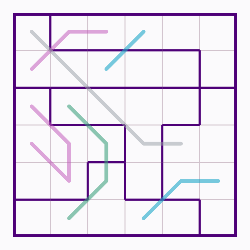 Starting board for Western Renban Lines