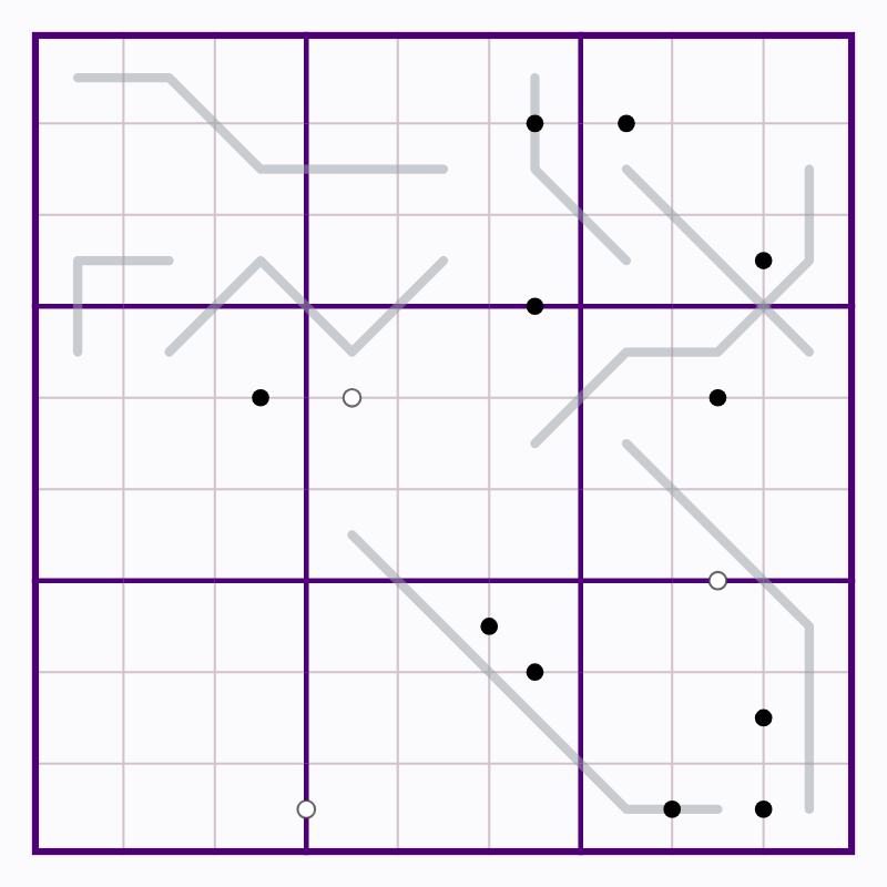 Starting board for Northwest Short Palindrome