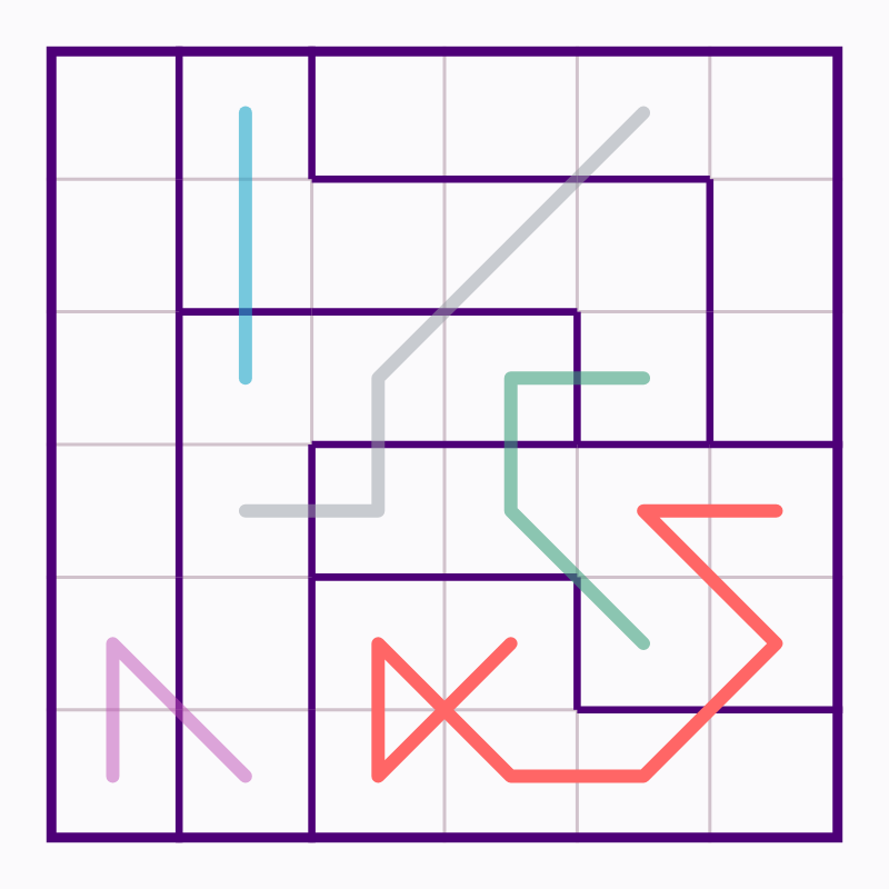 Starting board for Straightaway Sum Line