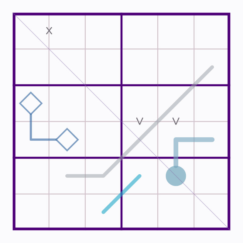 Starting board for Western Right-Angled Lockout Line