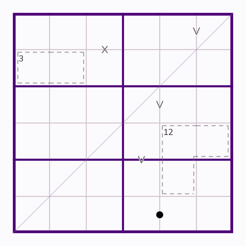 Starting board for Horizontal Killer Cage